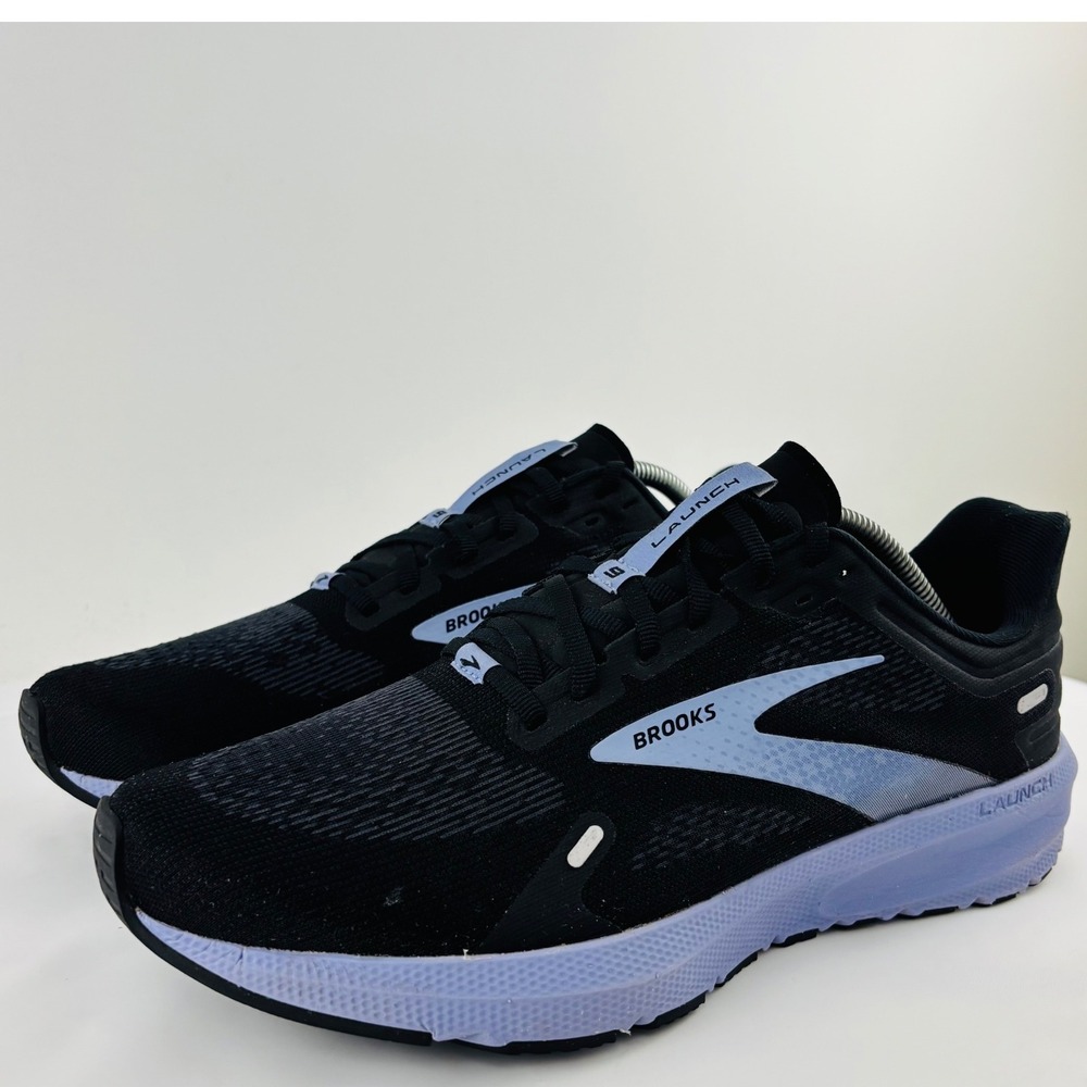 Brooks Launch 9 Womens Running Shoes Black Lavender 1203731B060 Size 12
